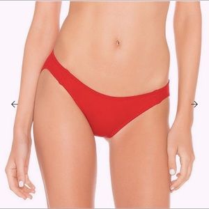NWT Beth Richards Naomi Red swimsuit bottom
